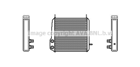 AVA QUALITY COOLING Eļļas radiators, Motoreļļa MS3165